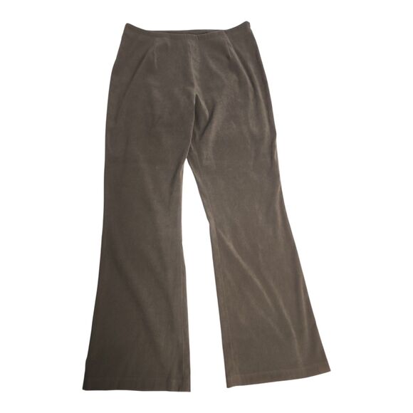 J. Jill Stretch Pants Women's Sz 16 Mocha Brown Straight Wide Leg Casual Pants - Picture 9 of 9